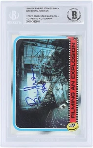 Brian Johnson Star Wars Signed 1980 Topps #260 BAS Card with "SFX" Inscription - Picture 1 of 1
