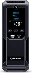 CyberPower CP1500AVRLCD3 UPS 1500VA 900W AVR 12 Outlets USB Mini Tower - Picture 1 of 7