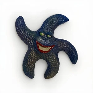 Mike Quinn Fish with Attitude Liberty Starfish Hand Painted Discontinued WallArt - Picture 1 of 4