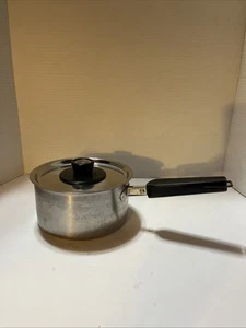 KUPFERKERN REVERE WARE 1 QT SOSSENPFANNE MIT DECKEL USA EDELSTAHL - Bild 1 von 6