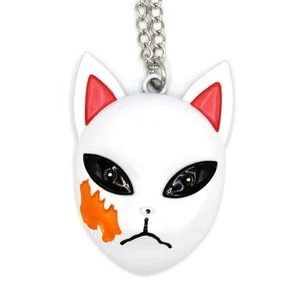 SABITO'S FOX MASK Demon Slayer 2 in. Necklace (Anime Charm Pendant) - Picture 1 of 3