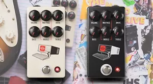 Pedales JHS El Disco Duro Pedal de Distorsión Moderno Bronceado, Pedal de Guitarra - Imagen 1 de 1