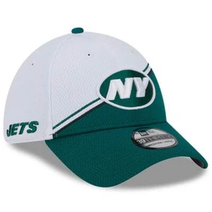 NUEVA YORK N.Y. Gorra JETS NFL New Era 39THIRTY 2023 lateral ajuste flexible M/L $38 - Imagen 1 de 6