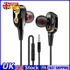 Wired Earbuds with Mic - with Deep Bass In-Ear Headset for Sports Running UK