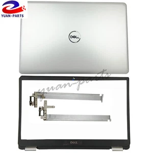 New Dell Insprion 15 5584 P85F 15.6" LCD Back Cover Lid Bezel Hinges 0GYCJR US - Bild 1 von 8