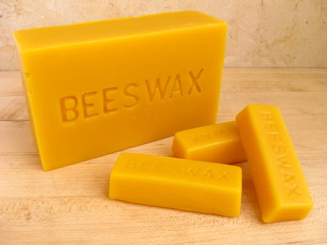beeswax organic unfiltered 1 pound - Image 1 of 1