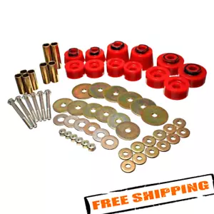 Energy Suspension 4.4117R Front & Rear Body Mount Kit for 1998-2011 Ford Ranger - Picture 1 of 2