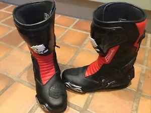 BKS Evolution Pro Motorcycle Boots, Size UK 9 Euro 43 - Picture 1 of 3
