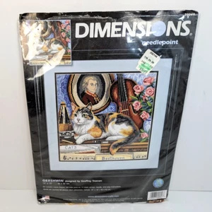 Dimensions Needlepoint Gershwin 20049  14" x 14" Tristram 2006 (NO Instructions) - Picture 1 of 7