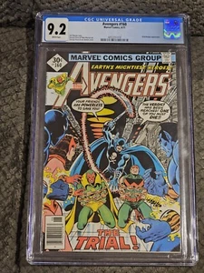 Avengers #160 (Marvel, 1977) CGC 9.2 Raro Whitman Variante Pérez Sinnott Shooter - Imagen 1 de 3