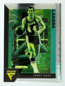 2020-21 Panini Flux Silver Laser Prizm SP #193 JERRY WEST LA Lakers - Picture 1 of 3
