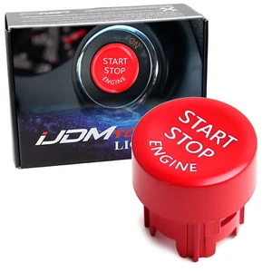 NISMO Style Red Engine Push Start Button For Nissan 370Z GT-R Infiniti G37 QX70 - Picture 1 of 9