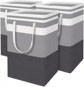 3-Pack Laundry Basket, Freestanding&Waterproof Laundry - Picture 1 of 7