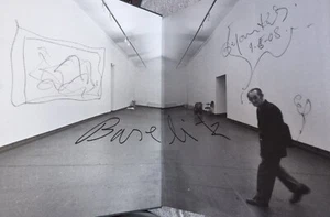 Georg Baselitz signiert Benjamin Katz Zeichnung Bildband Unterschrift Autogramm - Bild 1 von 5