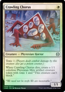 Crawling Chorus FOIL Phyrexia: All Will Be One MTG Common - Picture 1 of 1