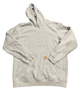 Carhartt Powder Blue/ Baby Blue Size Large Tall Hoodie - Picture 1 of 10
