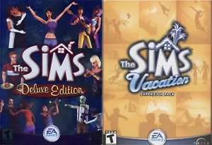 Die Sims Deluxe Edition & Urlaub Erweiterungspaket Discs nur fast neuwertig! - Bild 1 von 2