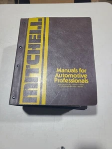 Mitchell Chassis Service And Repair Manual Imports 1970-82 BMW Audi Toyota Etc. - Bild 1 von 6