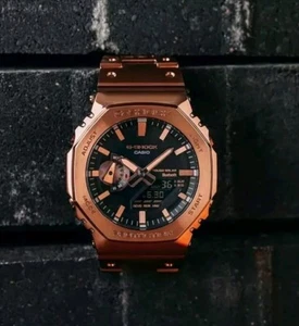 G-Shock Full-Metal Solar Rose Gold CasiOak Watch GShock GM-B2100. Unbranded - Picture 1 of 6
