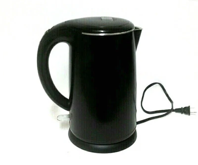 Tetera de agua eléctrica de doble pared de acero inoxidable Secura SWK-1701DB 1,8 cuartos Foto 1 de 4