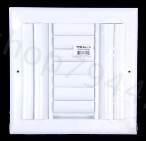TRUaire 303M 08X08 Vent Unopened Steel 3 Way Fixed Diffusion Curved Blade NEW - Picture 1 of 2