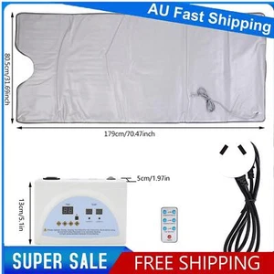 Far Infrared Sauna Blanket for Slimming & Detox Spa & Home Use 9-14μm Heat - Picture 1 of 15