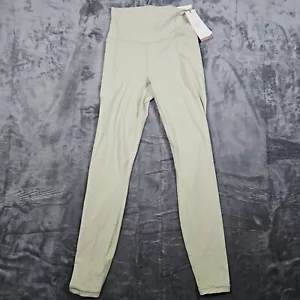 Calia Inspire Leggings High Rise 7/8 Fitted Silhouette Soft Green Women's Small - Picture 1 of 9