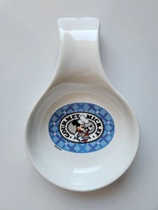Reposacuchara gourmet Mickey Mouse hecho a mano por Treasure Craft DISNEY World  - Imagen 1 de 6