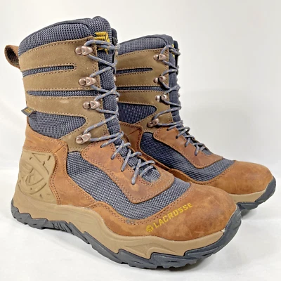 LaCrosse Windrose 8" Brown Womens Size 10 Waterproof Hunting Boots Shoes 513363 - Image 1 of 4
