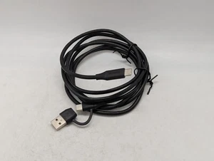 Câble USB-C UNIQUEMENT Maono DGM20 micro gaming micro filaire RGB noir USB-A - Photo 1/6