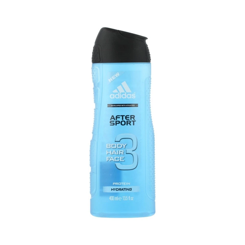 Adidas 3in1 After Sport Protein Body Wash/shampoo/face Wash 13.5 Oz/400 Ml - Image 1 of 1