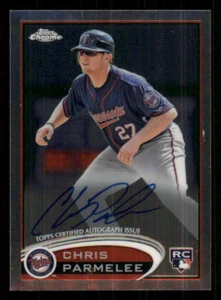 2012 Topps Chrome Rookie AUTO #162 Chris Parmelee - Picture 1 of 2