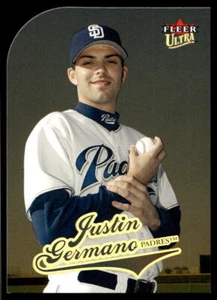 Justin Germano 2004 Ultra 382 Gold Medallion San Diego Padres RC Baseball Card - Picture 1 of 2