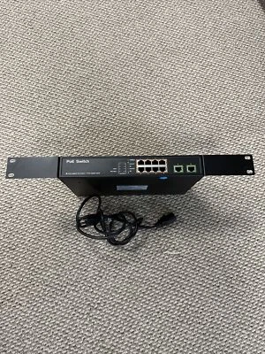 BV-Tech POE-SW802G 10 Gigabit Port Netwotk Switch 8 Port Gigabit PoE - Image 1 of 4