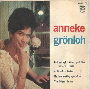ANNEKE GRÖNLOH EP Spain 1963 Old enough " Nichts geht über unsere liebe " +3 - Picture 1 of 1
