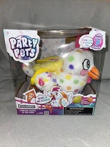 New Party Pets Roxanne Dancing Queen of the Farm Interactive Easter Chicken Toy - Picture 1 of 5