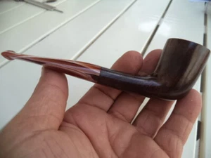 PIPA MOLINA PIPE FREE STYLE ZULU SHAPE ZZ2(1) SMOOTH NEW NUOVA - Picture 1 of 6