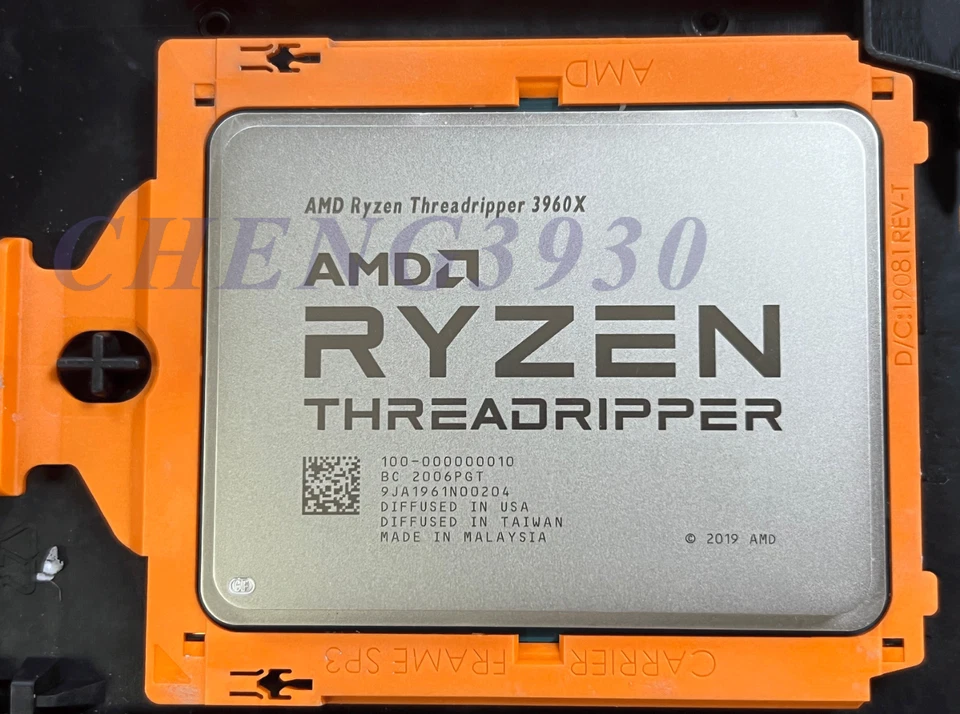 AMD Ryzen Threadripper 3960x 3.8ghz 24 cores 48 threads strx4 280w CPU processor - Image 1 of 1