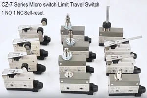 Microinterruptor Serie CZ-7 Interruptor de Viaje Límite 1 NO 1 NC Auto-restablecimiento - Imagen 1 de 21