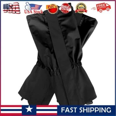Waterproof Gaiters Leg Nylon Cover for Outdoor Hiking Walking Climbing Snow 16" - Image 1 of 4