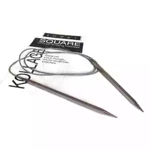 Kollage :: Quadratische Stricknadeln festes Zopfmuster:: 10 US / 6,0 mm / 40" / 101 cm - Bild 1 von 3