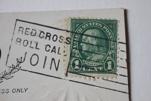  RARO Benjamin Franklin - Sello de 1 centavo - Verde - 11 de diciembre de 1924 - Imagen 1 de 3