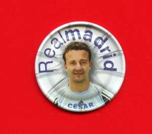 REAL MADRID - Metal Rappers "3,8 Cm" - n. 79 - CESAR - Imagen 1 de 3