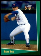 1993 Select #90 Nolan Ryan Rangers *5003