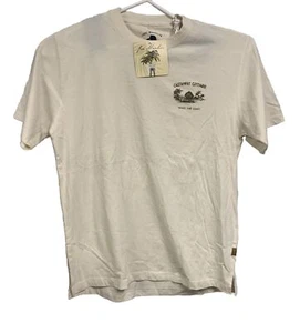 Joe Marlin Castaway Cottage Toast The Coast Short Sleeve Shirt XL NWT Cotton - Picture 1 of 8