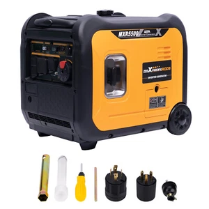Power Generator 5kw 13h Runtime For Home Backup Construction Outdoor Camping - Picture 1 of 10