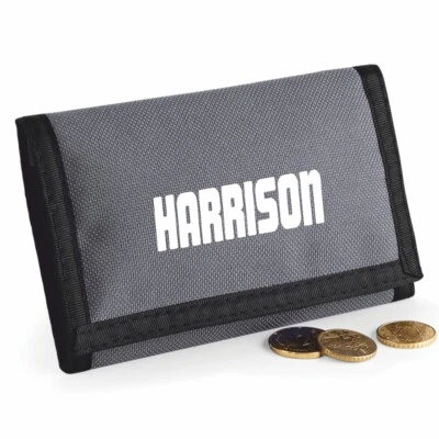 Rip Style Wallet - Printed with Name - Grey - image 1 of 4