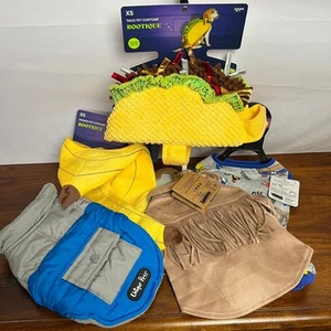 Dog Taco, Banana Costumes, Quilted Vest, Vegan Suede Jacket & Pajamas size XS - Picture 1 of 15