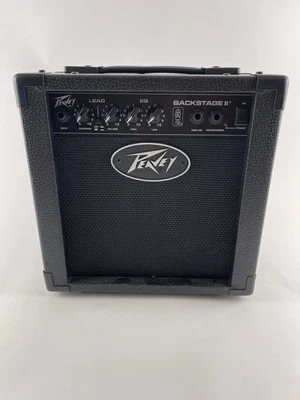 Combo amplificador de guitarra eléctrica Peavey Backstage II negro 10 vatios 1x6,5 Transtube Foto 1 de 4