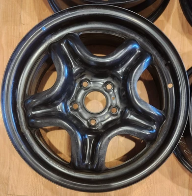 17" TOYOTA RAV4 FACTORY OEM BLACK STEEL WHEEL RIM 17x6.5 2013-2020 5x4.5 - Image 1 of 2